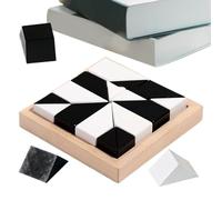 Puzzle Blocs | Puzzle 3D Cacher Blocs avec Plateau | Puzzle Cube en plastique, avec compartiment de rangement, Scie sauteuse Éducation Préscolaire Jouet d'entraînement pour d'âge préscolaire