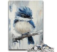 Puzzle Blue Bird 1000 pièces, Difficile à réaliser mais Amusant et Humoristique avec Affiche et fiche de Questions-réponses Assorties (50x75cm)