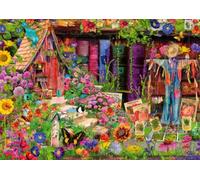 Puzzle Bluebird - A Stewart : Le jardin de l'épouvantail, 1000 pièces