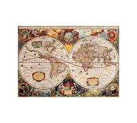 Puzzle Bluebird - Carte Du Monde Antique, 1000 Pièces