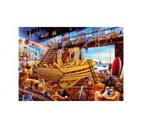 Puzzle Bluebird - Chantier Naval, 1000 Pièces