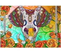 Puzzle Bluebird - Eléphant coloré, 2000 pièces