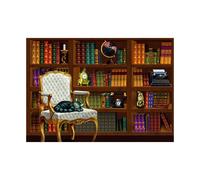 Puzzle Bluebird Puzzle - La Bibliothèque Vintage, 1000 Pièces