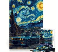 Puzzle BMW E Nuit étoilée pour Adolescents, 1000 pièces, idéal pour se concentrer, se détendre et s'amuser (38x26cm) Un Cadeau Parfait !