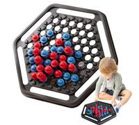 Puzzle Board Game, Home Desktop Party Strategy Games, 8.66x0.39x7.87 inches Colorful & Sturdy Components, Educational Learning Toy for Parent, Boys, Girls, Adults, Men, and Women