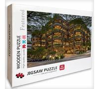Puzzle Bois 2000 Pièces Planter, Architecture Puzzle Adultes avec Boîte 99x70cm, Activité Familiale, Jeu éducatif Défi énigme de Qualité Supérieure, pour Adultes Adolescent, Idee Cadeau Femme, J-3681