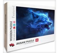 Puzzle Bois 4000 Pièces Bleu, Animal Puzzle Adultes avec Boîte 141x87cm, Activité Familiale, Jeu éducatif Défi énigme de Qualité Supérieure, pour Adultes Adolescent, Idee Cadeau Femme, R-9720