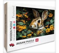 Puzzle Bois 4000 Pièces Fleur, Animal Puzzle Adultes avec Boîte 141x87cm, Activité Familiale, Jeu éducatif Défi énigme de Qualité Supérieure, pour Adultes Adolescent, Idee Cadeau Femme, E-2848