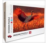 Puzzle Bois 5000 Pièces Animal, Oiseau Puzzle Adultes avec Boîte 156x105cm, Activité Familiale, Jeu éducatif Défi énigme de Qualité Supérieure, pour Adultes Adolescent, Idee Cadeau Femme, W-8550