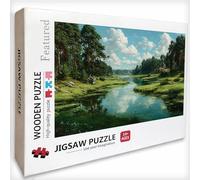 Puzzle Bois 5000 Pièces Arbre, Paysage Puzzle Adultes avec Boîte 156x105cm, Activité Familiale, Jeu éducatif Défi énigme de Qualité Supérieure, pour Adultes Adolescent, Idee Cadeau Femme, 3-5001