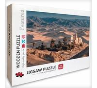 Puzzle Bois 5000 Pièces DéSert, Architecture Puzzle Adultes Avec Boîte 156x105cm, Activité Familiale, Jeu éducatif Défi énigme de Qualité Supérieure, pour Adultes Adolescent, Idee Cadeau Femme, 0-7046