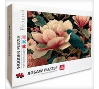 Puzzle Bois 6000 Pièces Oiseau, Fleur Puzzle Adultes avec Boîte 179x105cm, Activité Familiale, Jeu éducatif Défi énigme de Qualité Supérieure, pour Adultes Adolescent, Idee Cadeau Femme, 8-7350