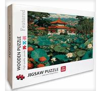 Puzzle Bois 6000 Pièces Planter, Architecture Puzzle Adultes avec Boîte 179x105cm, Activité Familiale, Jeu éducatif Défi énigme de Qualité Supérieure, pour Adultes Adolescent, Idee Cadeau, 5-9875