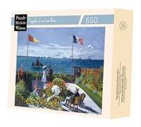 Puzzle bois 650 pièces MONET TERRASSE A SAINTE ADRESSE PMW Multicolore Multicolore G