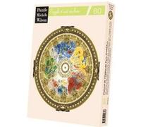 Puzzle bois 80 pièces CHAGALL PLAFOND DE L'OPERA DE PARIS PMW Multicolore Multicolore G