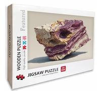 Puzzle Bois Abstrait, Violet Puzzle 1000 Pièces Adultes avec Boîte 75x50cm, Activités de Loisirs en Famille, Jeu éducatif Défi énigme de Qualité Supérieure, pour Adultes Adolescent, Cadeau, P-8675