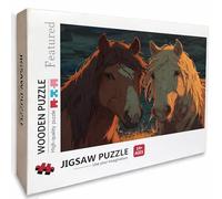 Puzzle Bois Animal, Cheval Puzzle 4000 Pièces Adultes Avec Boîte 141x87cm, Activités de Loisirs en Famille, Jeu éducatif Défi énigme de Qualité Supérieure, pour Adultes Adolescent, Cadeau Homme R-3360