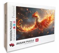 Puzzle Bois Animal, Oiseau Puzzle 2000 pièces Adultes avec Boîte 99x70cm, Activités de Loisirs en Famille, Jeu éducatif Défi énigme de Qualité Supérieure, pour Adolescent, Cadeaux d'été, K-2148