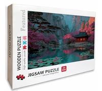 Puzzle Bois Arbre, Architecture Puzzle 6000 Pièces Adultes Avec Boîte 179x105cm, Activités de Loisirs en Famille, Jeu éducatif Défi énigme de Qualité Supérieure, pour Adultes Adolescent, Cadeau 6-2938