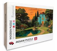 Puzzle Bois Architecture, Arbre Puzzle 6000 Pièces Adultes Avec Boîte 179x105cm, Activités de Loisirs en Famille, Jeu éducatif Défi énigme de Qualité Supérieure, pour Adultes Adolescent, Cadeau B-8387