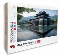 Puzzle Bois Architecture, Paysage Puzzle 3000 Pièces Adultes avec Boîte 122x81cm, Activités de Loisirs en Famille, Jeu éducatif Défi énigme de Qualité Supérieure, pour Adultes Adolescent, V-2314