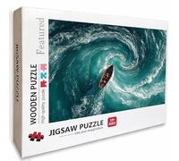 Puzzle Bois Bateau, OcéAn Puzzle 2000 Pièces Adultes avec Boîte 99x70cm, Activités de Loisirs en Famille, Jeu éducatif Défi énigme de Qualité Supérieure, pour Adultes Adolescent, Cadeau Homme, 3-2313