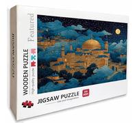 Puzzle Bois Ciel éToilé, Architecture Puzzle 5000 Pièces Adultes avec Boîte 156x105cm, Activités de Loisirs en Famille, Jeu éducatif Défi énigme de Qualité Supérieure, pour Adultes Adolescent, 6-4911