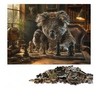 Puzzle Bois Complexe, Adultes, Koala Chess, 1000 pièces | Puzzle adulte - différences de couleur visibles pour regrouper les pièces pendant le temps libre.