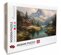 Puzzle Bois Cottagee, Voir Puzzle 3000 pièces Adultes avec Boîte 122x81cm, Activités de Loisirs en Famille, Jeu éducatif Défi énigme de Qualité Supérieure, pour Adolescent, Cadeaux d'été, Z-7439