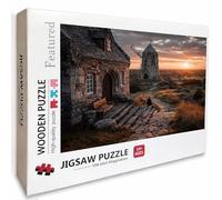 Puzzle Bois Coucher De Soleil, Champ Puzzle 6000 Pièces Adultes avec Boîte 179x105cm, Activités de Loisirs en Famille, Jeu éducatif Défi énigme de Qualité Supérieure, pour Adultes Adolescent, O-2589