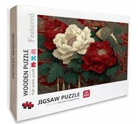 Puzzle Bois Fleur, Oiseau Puzzle 2000 Pièces Adultes avec Boîte 99x70cm, Activités de Loisirs en Famille, Jeu éducatif Défi énigme de Qualité Supérieure, pour Adultes Adolescent, Cadeau Homme, C-5599