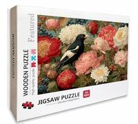 Puzzle Bois Fleur, Oiseau Puzzle 5000 Pièces Adultes Avec Boîte 156x105cm, Activités de Loisirs en Famille, Jeu éducatif Défi énigme de Qualité Supérieure, pour Adultes Adolescent, Cadeau Homme 8-9891