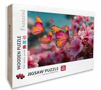 Puzzle Bois Fleur, Papillon Puzzle 3000 Pièces Adultes avec Boîte 122x81cm, Activités de Loisirs en Famille, Jeu éducatif Défi énigme de Qualité Supérieure, pour Adultes Adolescent, Cadeau, 5-3825