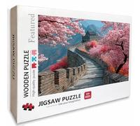 Puzzle Bois Grande Muraille, Arbre Puzzle 4000 pièces Adultes avec Boîte 141x87cm, Activités de Loisirs en Famille, Jeu éducatif Défi énigme de Qualité Supérieure, Cadeaux d'été, 5-7877