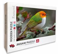 Puzzle Bois Oiseau, Animal Puzzle 2000 Pièces Adultes Avec Boîte 99x70cm, Activités de Loisirs en Famille, Jeu éducatif Défi énigme de Qualité Supérieure, pour Adultes Adolescent, Cadeau Homme, 0-9402