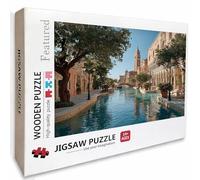 Puzzle Bois Paysage, Architecture Puzzle 6000 Pièces Adultes avec Boîte 179x105cm, Activités de Loisirs en Famille, Jeu éducatif Défi énigme de Qualité Supérieure, pour Adultes Adolescent, B-2759