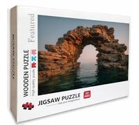Puzzle Bois Paysage, OcéAn Puzzle 1000 Pièces Adultes Avec Boîte 75x50cm, Activités de Loisirs en Famille, Jeu éducatif Défi énigme de Qualité Supérieure, pour Adultes Adolescent, Cadeau Homme, X-2415