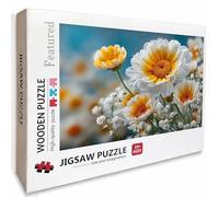 Puzzle Bois Planter, Fleur Puzzle 1000 Pièces Adultes Avec Boîte 75x50cm, Activités de Loisirs en Famille, Jeu éducatif Défi énigme de Qualité Supérieure, pour Adultes Adolescent, Cadeau Homme, 3-2696