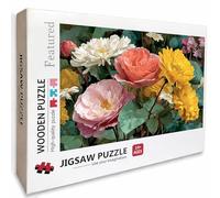 Puzzle Bois Planter, Fleur Puzzle 2000 Pièces Adultes Avec Boîte 99x70cm, Activités de Loisirs en Famille, Jeu éducatif Défi énigme de Qualité Supérieure, pour Adultes Adolescent, Cadeau Homme, R-1981