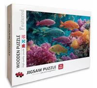 Puzzle Bois Poisson, OcéAn Puzzle 3000 Pièces Adultes Avec Boîte 122x81cm, Activités de Loisirs en Famille, Jeu éducatif Défi énigme de Qualité Supérieure, pour Adultes Adolescent, Cadeau Homme R-8433