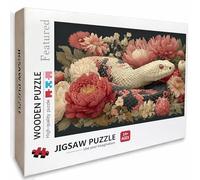 Puzzle Bois Serpent, Fleur Puzzle 6000 Pièces Adultes avec Boîte 179x105cm, Activités de Loisirs en Famille, Jeu éducatif Défi énigme de Qualité Supérieure, pour Adultes Adolescent, Cadeau, B-6545