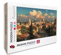 Puzzle Bois Vue De La Rue, Nuage Puzzle 2000 Pièces Adultes Avec Boîte 99x70cm, Activités de Loisirs en Famille, Jeu éducatif Défi énigme de Qualité Supérieure, pour Adultes Adolescent, Cadeau, B-3698