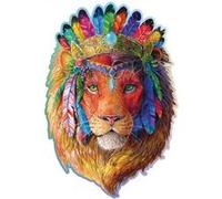 Puzzle bois - wooden city - lion mystic xl (505 pcs) G