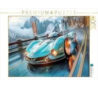 Puzzle · Bolide | Dans les montagnes · 1000 pièces · Format assemblé 64 × 48 cm · CALVENDO Puzzle