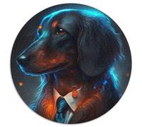 Puzzle Boss Doberman 1000 pièces pour Adultes. Puzzles pour Adultes. Activités Amusantes à la Maison, Cadeaux d'anniversaire, Cadeaux de Voyage. 67,5 x 67,5 cm.