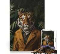 Puzzle botanique Royal Tiger 1000 pièces pour Adolescents, Jeu Intelligent, Jeu de Groupe, Assemblage d'image, décoration Murale (50x75cm)