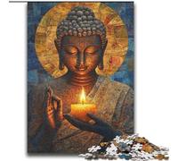 Puzzle Bouddha Art 2000 pièces pour Adultes, Jeu Stimulant, idéal comme Cadeau pour Toute la Famille (70x100cm)