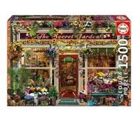 Educa Borrás Puzzle 1500 pièces Le jardin secret – 85 x 60 cm – Dès 14 ans