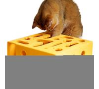 Puzzle Box Maze, Cat Interactive Toy, Felt Sensory Enrichment Activity For Behavior Training, Solo Play, Apartment Use, Post-Meal Entertainment, Indoor Fun For Cats, Home Bedroom Engagement, 30x30x6cm