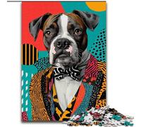 Puzzle Boxer pour Adultes 1000 pièces, adapté aux Personnes de 14 Ans et Plus Idées Cadeaux de décoration intérieure (26x38cm)